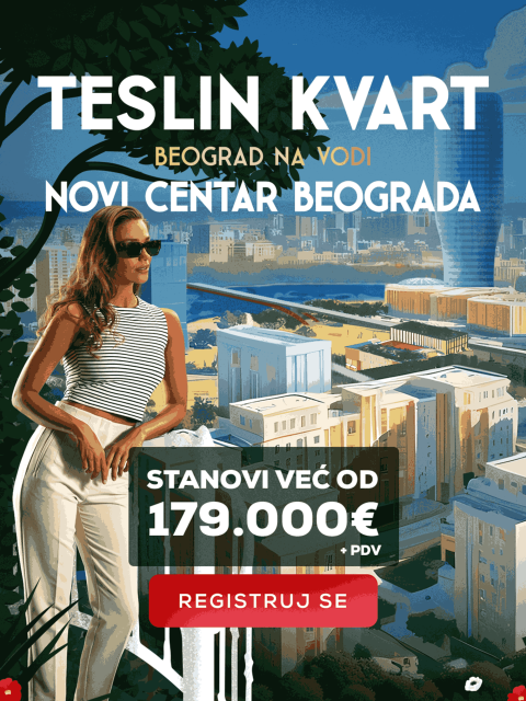 TESLIN KVART U BEOGRADU NA VODI