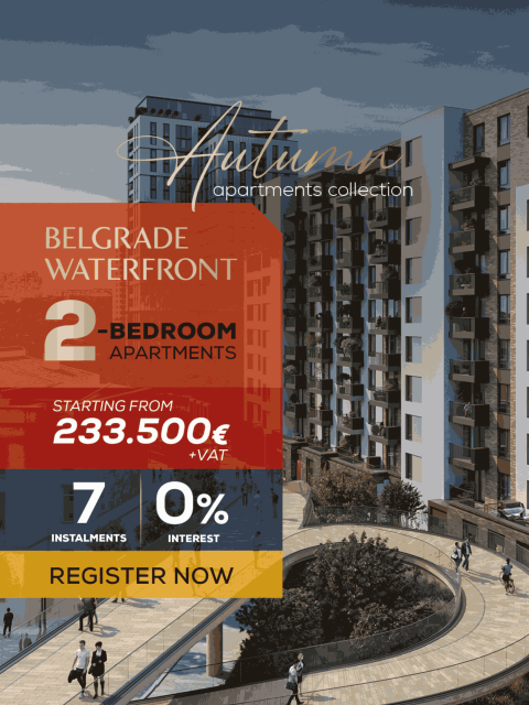 TWO-BEDROOM APARTMENTS STARTING FROM €233,500 + VAT!