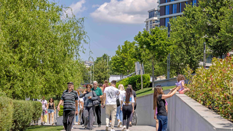 Belgrade Waterfront transfers the green “sapling” to the new Belgrade Bus Station